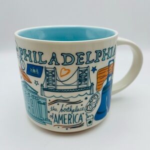 Starbucks Ceramic Coffee/Tea Mug, PHILADELPHIA, 
Been There Series, Dated 2018